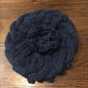 Knit winter Beret style hat